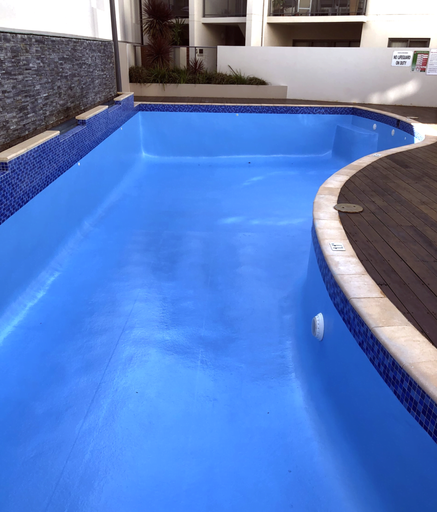 before commercial swimming pool renovation